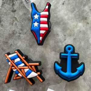 NWT crocs Jibbitz “Beach” Theme Pack